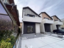 【神奈川県/藤沢市本鵠沼】藤沢市本鵠沼3丁目　新築戸建　3号棟/全3棟 外観：全3棟/左側