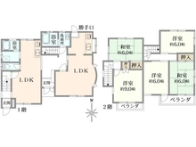 【神奈川県/藤沢市辻堂元町】藤沢市辻堂元町3丁目　中古戸建 間取り図