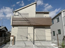 【神奈川県/茅ヶ崎市南湖】茅ヶ崎市南湖4丁目新築戸建 1号棟 外観：全2棟/写真中央