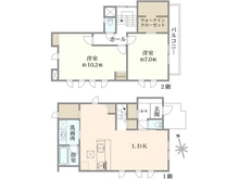【神奈川県/藤沢市並木台】Besel 湘南藤沢 3号棟/全7棟 間取り図