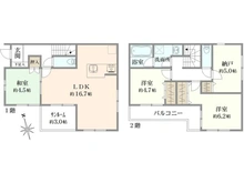 【神奈川県/藤沢市高倉】藤沢市高倉 中古一戸建て 間取り図