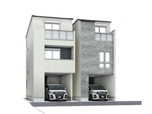 【神奈川県/藤沢市湘南台】藤沢市湘南台3丁目 新築戸建 1号棟/全2棟 完成予想図