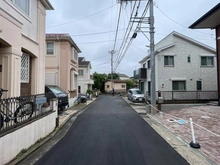【神奈川県/茅ヶ崎市浜竹】茅ヶ崎市浜竹3丁目新築戸建　4号棟(全4棟) 前面道路
