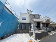 【神奈川県/茅ヶ崎市平和町】茅ヶ崎市平和町1期2号棟 外観：全2区画、全2棟現場