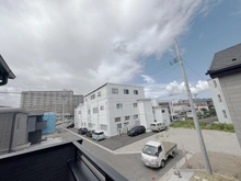 【神奈川県/藤沢市長後】藤沢市長後3期　2号棟／全3棟 眺望：東向きバルコニーから