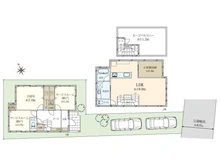 【神奈川県/藤沢市本鵠沼】本鵠沼4丁目　新築戸建　3号棟/全3棟 間取り図