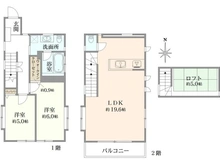 【神奈川県/茅ヶ崎市東海岸南】茅ケ崎市東海岸南　中古戸建て 間取り図