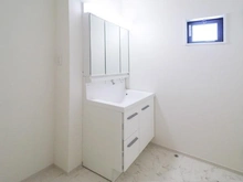 【神奈川県/藤沢市鵠沼海岸】藤沢市鵠沼海岸4丁目 新築戸建 2号棟/全2棟 洗面所