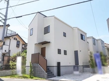 【神奈川県/藤沢市鵠沼海岸】藤沢市鵠沼海岸3丁目 新築戸建 1号棟/全2棟 外観