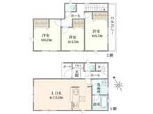 【神奈川県/藤沢市大鋸】藤沢市大鋸 第22 2号棟 間取り図