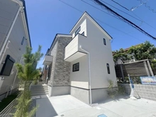 【神奈川県/藤沢市辻堂太平台】藤沢市辻堂大平台4期 1号棟 外観：全2棟現場 1号棟