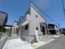 【神奈川県/藤沢市辻堂太平台】藤沢市辻堂大平台4期 2号棟 外観：全2棟現場 2号棟