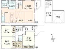 【神奈川県/藤沢市村岡東】藤沢市村岡1期 全1棟 間取り図