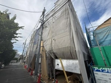 【東京都/中野区沼袋】中野区沼袋2丁目　新築戸建　C号棟 建築中の外観