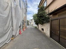 【東京都/中野区沼袋】中野区沼袋2丁目　新築戸建　C号棟 前面道路