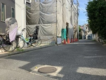 【東京都/中野区沼袋】中野区沼袋2丁目　新築戸建　A号棟 前面道路
