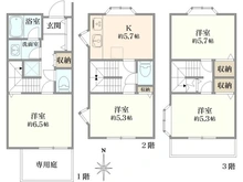 【東京都/渋谷区代々木】代々木コートA号室 間取り図