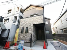【東京都/足立区梅田】足立区梅田1丁目　新築戸建て 外観