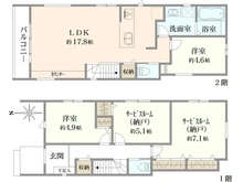 【東京都/練馬区南大泉】練馬区南大泉117　3号棟 間取り図