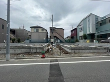 【東京都/練馬区富士見台】練馬区富士見台一丁目戸建　二号棟 現地（建築前）：全2区画／左側