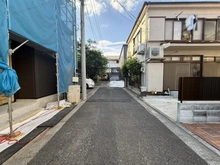 【東京都/練馬区石神井台】練馬区石神井台四丁目　17期新築戸建て 前面道路