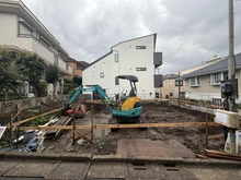 【東京都/中野区白鷺】中野区白鷺3丁目　新築戸建 現地（建築前）