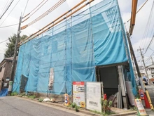 【東京都/練馬区北町】練馬区北町8丁目　新築戸建1号棟 建築中の外観：全2棟