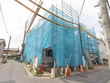 【東京都/練馬区北町】練馬区北町8丁目　新築戸建1号棟 建築中の外観：全2棟
