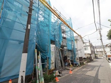 【東京都/練馬区北町】練馬区北町8丁目　新築戸建2号棟 建築中の外観：全2棟