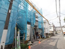【東京都/練馬区北町】練馬区北町8丁目　新築戸建2号棟 建築中の外観：全2棟