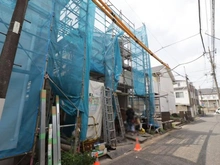 【東京都/練馬区北町】練馬区北町8丁目　新築戸建2号棟 建築中の外観：全2棟