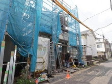 【東京都/練馬区北町】練馬区北町8丁目　新築戸建2号棟 建築中の外観：全2棟