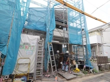 【東京都/練馬区北町】練馬区北町8丁目　新築戸建2号棟 建築中の外観：全2棟