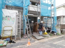 【東京都/練馬区北町】練馬区北町8丁目　新築戸建2号棟 建築中の外観：全2棟