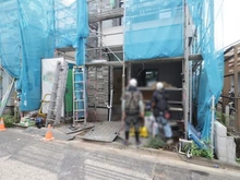 【東京都/練馬区北町】練馬区北町8丁目　新築戸建2号棟 建築中の外観：全2棟