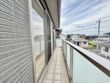 【千葉県/流山市市野谷】売戸建住宅 バルコニー