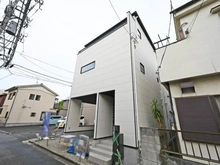 【東京都/足立区大谷田】足立区大谷田15期1号棟　新築戸建 建築中の外観