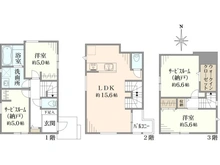 【東京都/練馬区高松】練馬区高松6丁目 5号棟 間取り図