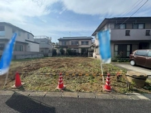 【東京都/西東京市緑町】西東京緑町2丁目 25-1期 全2棟 1号棟 現地（建築前）：※現地建築前の２区画分写真となります