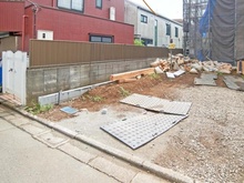 【東京都/練馬区桜台】練馬桜台1丁目第1期戸建 3号棟 現地（建築前）：全3棟／3号棟