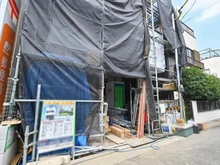 【東京都/葛飾区青戸】葛飾区青戸5期 1号棟新築戸建 建築中の外観