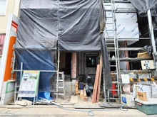 【東京都/葛飾区青戸】葛飾区青戸5期 1号棟新築戸建 建築中の外観