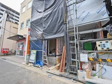 【東京都/葛飾区青戸】葛飾区青戸5期 1号棟新築戸建 建築中の外観
