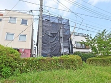【東京都/葛飾区青戸】葛飾区青戸5期 1号棟新築戸建 現地（建築前）：真ん中の建物になります。