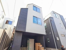 【東京都/大田区東雪谷】大田区東雪谷2丁目 新築戸建 2号棟 建築中の外観：全3棟／2号棟