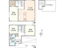 【東京都/練馬区大泉学園町】練馬区大泉学園7丁目新築戸建て 間取り図