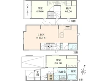【東京都/杉並区上高井戸】杉並区上高井戸115 間取り図