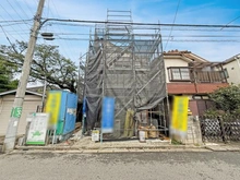 【東京都/練馬区関町東】練馬区関町東1丁目　新築戸建 建築中の外観