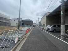 【東京都/練馬区高松】練馬区高松6丁目13期　1号棟 前面道路