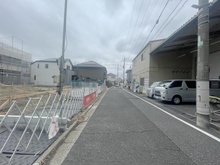 【東京都/練馬区高松】練馬区高松6丁目13期　2号棟 前面道路